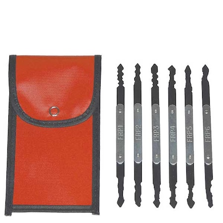 Lti Tools LTI TOOLS: FRP Foreign Rocker Lock Pick Set (Japanese & most European vehicles) LTI-290